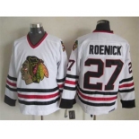 nhl jerseys chicago blackhawks #27 roenick white[roenick]