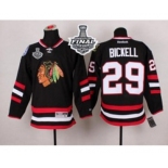 nhl jerseys chicago blackhawks #29 bickell black 2014 Stadium Series[2015 stanley cup]