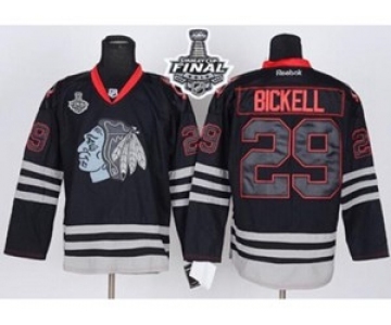 nhl jerseys chicago blackhawks #29 bickell black Ice [2015 stanley cup]