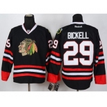 nhl jerseys chicago blackhawks #29 bickell black