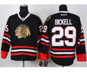 nhl jerseys chicago blackhawks #29 bickell black