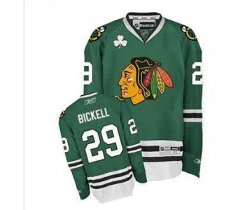 nhl jerseys chicago blackhawks #29 bickell green