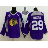 nhl jerseys chicago blackhawks #29 bickell purple[2015 stanley cup]