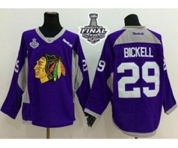 nhl jerseys chicago blackhawks #29 bickell purple[2015 stanley cup]