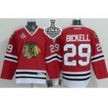 nhl jerseys chicago blackhawks #29 bickell red[2015 stanley cup]