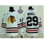 nhl jerseys chicago blackhawks #29 bickell white[2015 winter classic][2015 stanley cup]