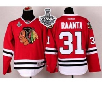 nhl jerseys chicago blackhawks #31 raanta red[2015 stanley cup][raanta]