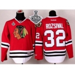 nhl jerseys chicago blackhawks #32 rozsival red[2015 stanley cup][rozsival