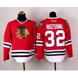 nhl jerseys chicago blackhawks #32 rozsival red[rozsival]