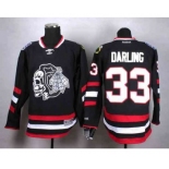 nhl jerseys chicago blackhawks #33 darling black-1[2014 Stadium Series][the skeleton head][darling]