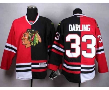 nhl jerseys chicago blackhawks #33 darling black-red[split][darling]