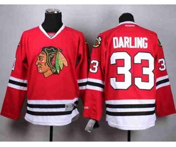 nhl jerseys chicago blackhawks #33 darling red[darling]