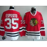 nhl jerseys chicago blackhawks #35 esposito red