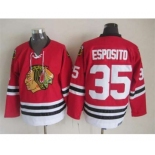 nhl jerseys chicago blackhawks #35 esposito red[m&n]