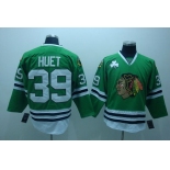 nhl jerseys chicago blackhawks #39 huet green