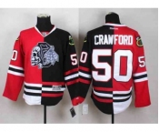 nhl jerseys chicago blackhawks #50 crawford black-red-1[split][the skeleton head]