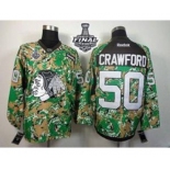 nhl jerseys chicago blackhawks #50 crawford camo[2015 stanley cup]