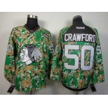 nhl jerseys chicago blackhawks #50 crawford camo