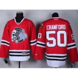 nhl jerseys chicago blackhawks #50 crawford red-1 [2014 new]