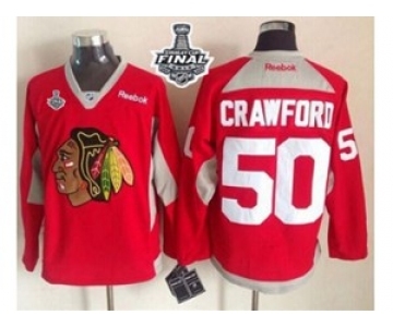 nhl jerseys chicago blackhawks #50 crawford red[2015 new][2015 stanley cup]