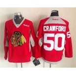 nhl jerseys chicago blackhawks #50 crawford red[new]