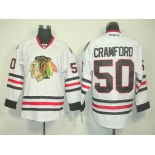 nhl jerseys chicago blackhawks #50 crawford white