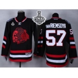 nhl jerseys chicago blackhawks #57 van riemsdyk black-1[the skeleton head][2015 stanley cup]