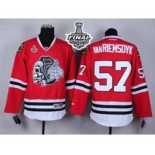 nhl jerseys chicago blackhawks #57 van riemsdyk red[the skeleton head][2015 stanley cup]