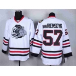 nhl jerseys chicago blackhawks #57 van riemsdyk white-1[the skeleton head]