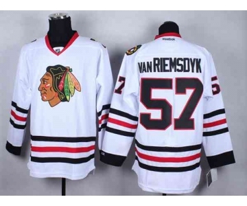 nhl jerseys chicago blackhawks #57 van riemsdyk white