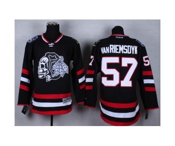 nhl jerseys chicago blackhawks #57 vanriemsdyk black-1 [2014 new stadium]