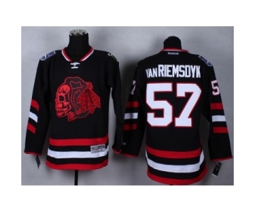 nhl jerseys chicago blackhawks #57 vanriemsdyk black [2014 new stadium]