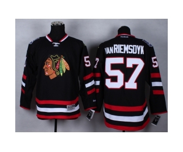 nhl jerseys chicago blackhawks #57 vanriemsdyk black [2014 new]