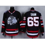 nhl jerseys chicago blackhawks #65 shaw black-1[2014 new stadium][the skeleton head]