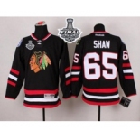 nhl jerseys chicago blackhawks #65 shaw black 2014 Stadium Series[2015 stanley cup]