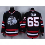 nhl jerseys chicago blackhawks #65 shaw black [2014 new]