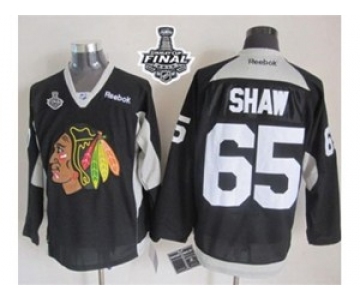 nhl jerseys chicago blackhawks #65 shaw black[2015 new][2015 stanley cup]