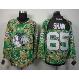 nhl jerseys chicago blackhawks #65 shaw camo