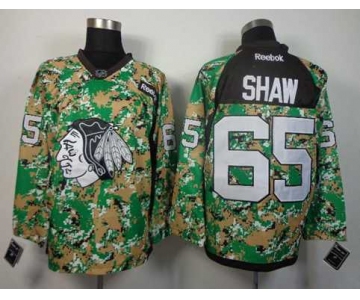 nhl jerseys chicago blackhawks #65 shaw camo