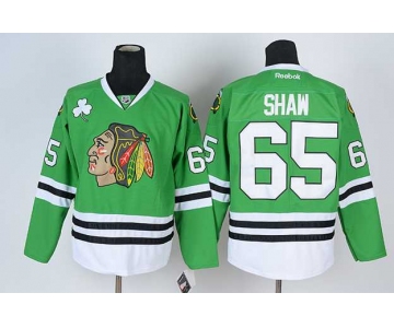 nhl jerseys chicago blackhawks #65 shaw green