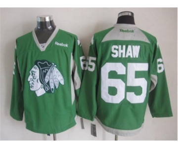 nhl jerseys chicago blackhawks #65 shaw green[new]