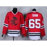 nhl jerseys chicago blackhawks #65 shaw red [2014 new]