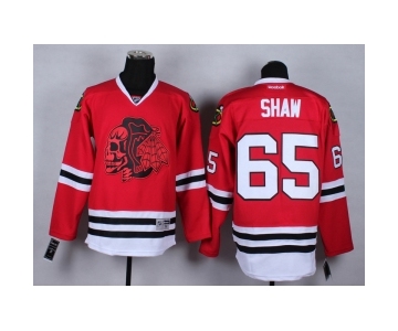 nhl jerseys chicago blackhawks #65 shaw red [2014 new]