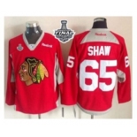 nhl jerseys chicago blackhawks #65 shaw red[2015 new][2015 stanley cup]