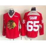 nhl jerseys chicago blackhawks #65 shaw red[new]