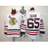 nhl jerseys chicago blackhawks #65 shaw white[2015 stanley cup]