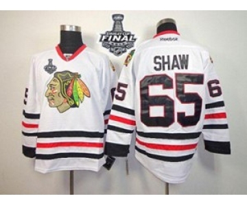 nhl jerseys chicago blackhawks #65 shaw white[2015 stanley cup]