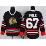 nhl jerseys chicago blackhawks #67 frolik black