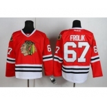 nhl jerseys chicago blackhawks #67 frolik red