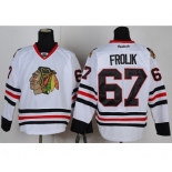 nhl jerseys chicago blackhawks #67 frolik white